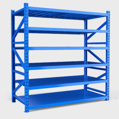 China Durable Dexion Corrosion Protection Shelving Adjustable Boltless Warehouse Storage Racks for sale