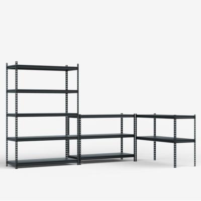 China Home Corrosion Protection Assemble Adjustable Light Duty Rack Layers Boltless Storage Shelf for sale