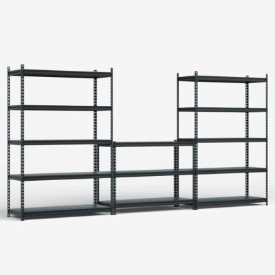 China Corrosion Protection Many Layers Boltless Light Duty Metal Rack Assemble Home Storage Shelf for sale