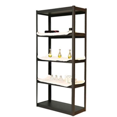 China Home Storage Corrosion Protection 5 Tiers Adjustable Layers Metal Rack Light Duty Shelves for sale