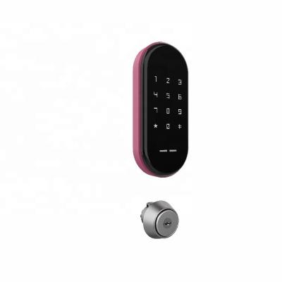 China High Quality ABS Hardware JIXN 6 to 8 Digit Door Lock Manufacturers Nfc Smart Glass Door Lock for sale