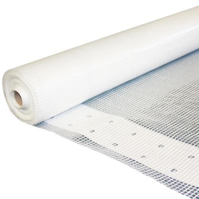 China Anti Pill Greenhouse Construction Safety Scaffolding Sheet 13feetx100feet Reinforced Gauze Tarp Scaffolding Sheeting for sale