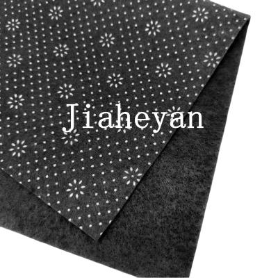 China Durable Non Woven Mat Anti Slip Bottom With PVC Dots Carpet Dotted Underlay for sale