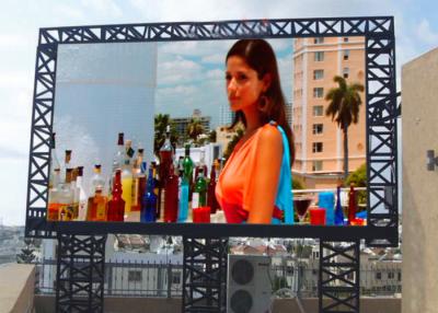 China Large Led Advertising Screens Full Color P8 Billboard Outside 8mm Pixel Pitch for sale