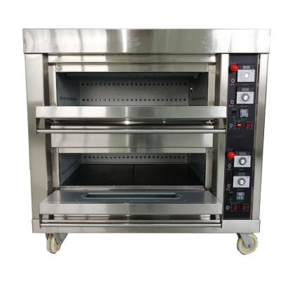 China Oven Machine Simple Linear Structure-Brot-Gas-Ofen der Bäckerei-160kg zu verkaufen