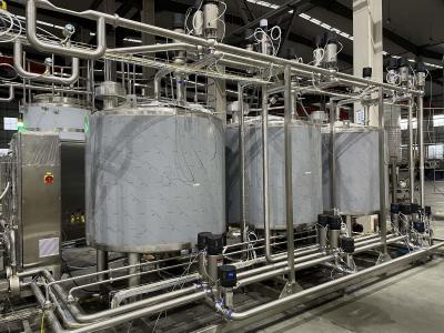 China Volledige Gecondenseerde Vullende het Systeem Zuivelproductielijn van Zuivelinstallatiemachines Te koop