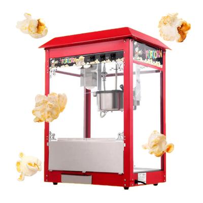 China Mini Snack Food Machinery Electric Gas Operated Popcorn makers for sale