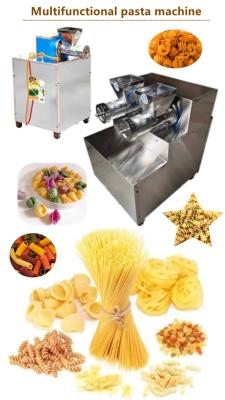 China Hohlrohr Makkaroni Noodle Maker 25-60 kg/h zu verkaufen