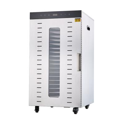 China Single Zone 20 Trays Commercial Dehydrator Drying Industrial Machine Fruits Vegetables for sale