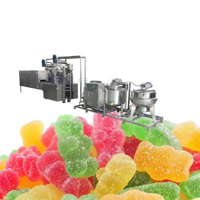 China 380v volledig automatische gummibeermachine op maat Te koop