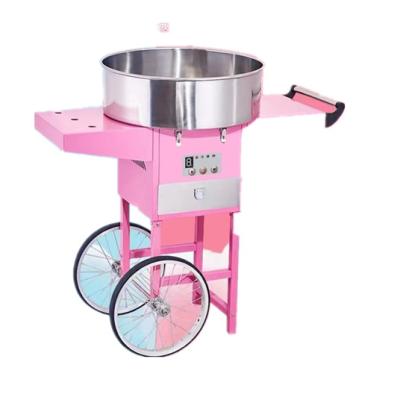 China 1.8 KW Commerciële snoepvliesmachine Roze katoen snoepvlies Sugar Maker katoen snoepmachine Te koop