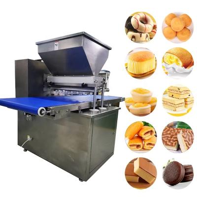 China Máquina para hacer pasteles de alta velocidad máquina para depositar pasteles y pasteles máquina automática para hacer pasteles de piña en venta