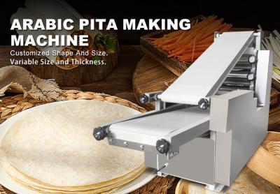 China Souffle pannenkoeken verpakkingen Indiase Roti Chapati Maker Volledig automatisch voor thuis Te koop