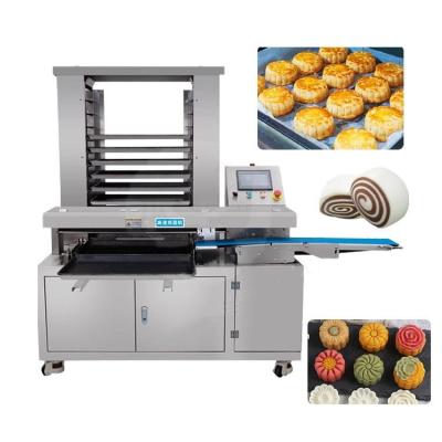 China Baked Food Protein Bar Tray Electric Sweetball Form And Arrange Machine On Bakery for sale