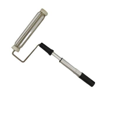 China Paint Extendable Roller Tool Brush Handle Aluminum Brush Cage Bracket for sale