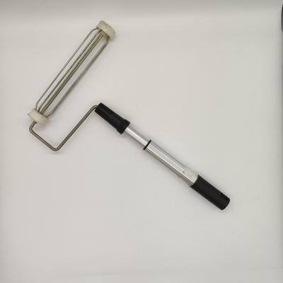 China Stocked Roller Brush Extendable Roller Brush Handle Aluminum Brush Cage Bracket for sale