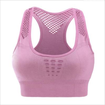 China New Arrival Custom Fitness Breathable Running Sports Bra Women's Sports Bra Strappy High Impact Quick Dry High Support for sale