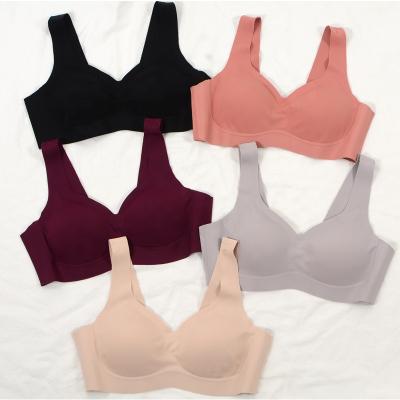 China Ama Larsi Women Breathable Sports Bra Workout Bralette Comfort Low Impact Activity Sleep Bras for sale