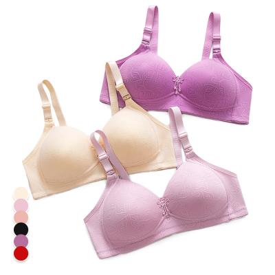 China Large Size Ama Larsi Nursing Bra Women Maternity Bra Breathable Soft Wireless Bra Sleep for sale