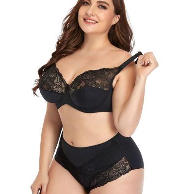 China Ama Larsi High Quality Breathable Bra set push up plus size bra and panty sets for sale