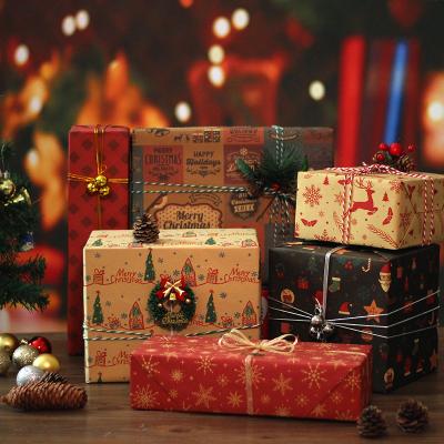 China Christmas Ornaments Christmas Wrapping Paper Christmas Gift Wrapping Paper Wholesale Christmas Craft Paper for sale