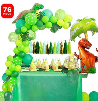 China Dinosaur Birthday Party Supplies Jurassic World Park Birthday Balloons Arch Garland Birthday Party Supplies for Birthday Decoration for sale