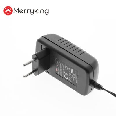 China Merryking Brazil Plug AC Adapter 12V 3A 24V 1.5A 36W Power Supply Adapter For Led LCD CCTV With CE MKS-1203000BR for sale