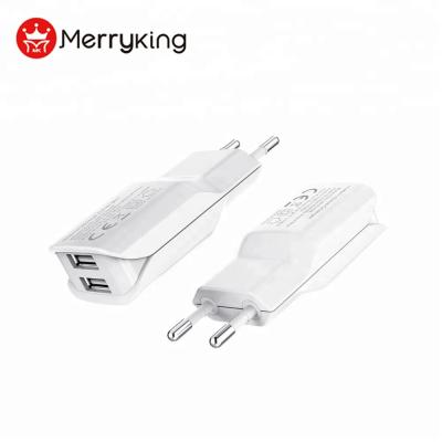 China Merryking 5V 2.4A EU Plug Lovely Design Cell Phone Mobile Phone Charger With CE for sale