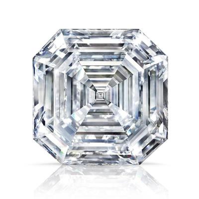 China Jewelry Decoration Factory Direct Sales Asscher Cut Synthetic Diamonds Hthp CVD Diamonds Igi Certified Lab Grown Loose Diamond for sale