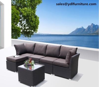 China Garden Set Outdoor Patio Sofa Wicker Furniture , Modern Outdoor Rattan Furniture for sale