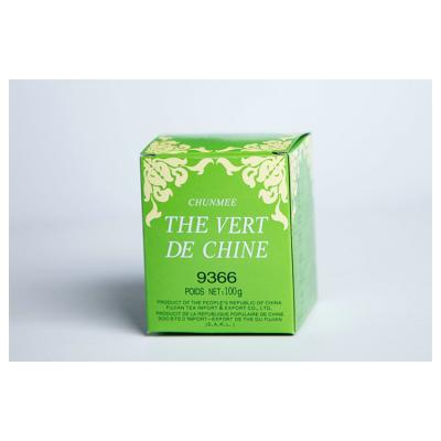 China 2022 Natural Fresh Flavored Green Tea Chunmee 9366 Healthy Green Tea for sale