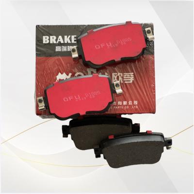 China Germany Automotive Car Supplier L177.8 W60.7/58.3 T18.1 Brake Circuits Braking Ceramics Auto Brake Pads for sale