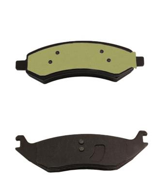 China Automotive Brake Systems Brake Pad Supplier Japanese Car Ceramic Auto Brake Pads D1087 D967 L177.8 W60.7/58.3 T18.1 for sale