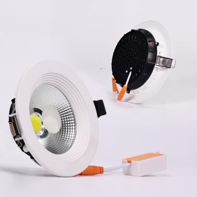 China Factory wholesale anti glare recessed led cob downlight 7w 10w 15w 30w led downlight shop light led downlight fixture for sale