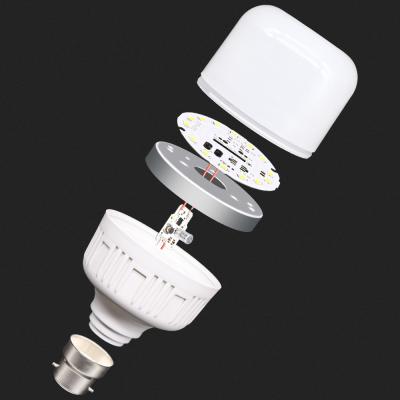 China High quality indoor lighting led light bulb 20W 30w 40w 50w E27 B22 SKD led bulb light raw materials led bulb parts for sale