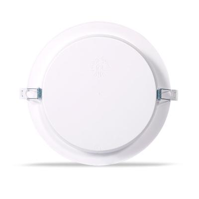 China High brightness etl mini penal pa 9inch flush mount led panel light bedroom with pvc accessories skd circle custom business logo for sale