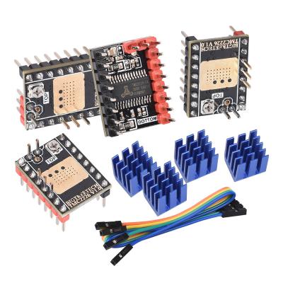 China PCB BIGTREETECH TMC2226 V1.0 Stepper Motor Driver Mute 3D Printer Pro MKS 3D Parts For SKR V1.3 SKR V1.4 Turbo Motherboard for sale