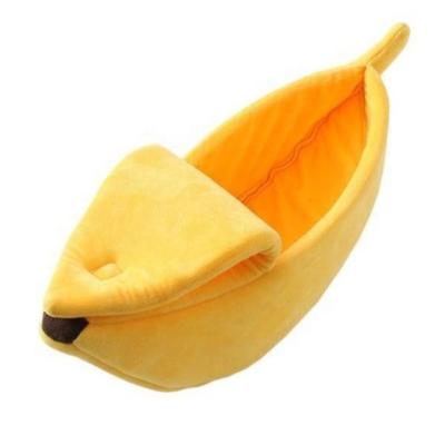 China Sustainable Plush Banana Cat Bed Plush Toys For Yangzhou Factory Dropshipping Services for sale