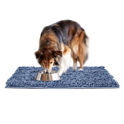 China Travel Pet Plant Chenille Dog Muddy Paws Towel Shammy Rug Super Absorbent Mat For TRAVEL EASY CARE for sale