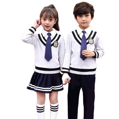 China Custom cheap school kids school uniform design for sale