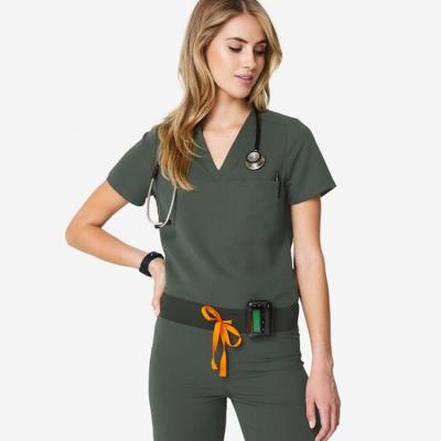 China Wholesale New Design Hospital Nurse Scrubs Custom Best Selling Best Selling Medical Scrub Breathable Nurse for sale