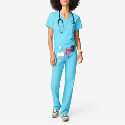 China Reliable Hospital Scrubs Vendors High Quality Nurses Scrub Sets Scrub Uniform For Healthcare Professional for sale