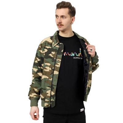 China 100 Cotton Fashionable Waterproof Car Jacket Nice Printed Logo Camo Jacket For Men for sale