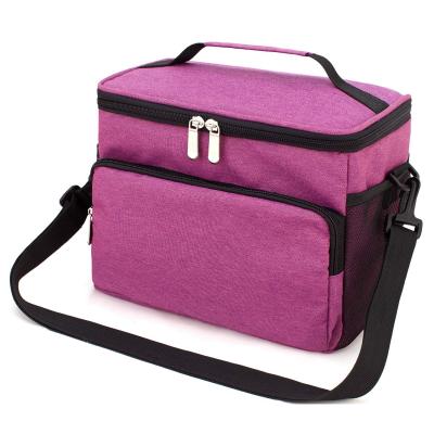 China Large Waterproof Women Work Office Cooler Bag Lunch Camping Picnic Insulated Thermal Food Bag Lunch Box for sale