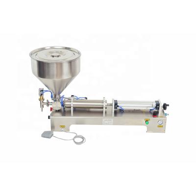 China Small Food 300-300ml Soft Syrup Ice Cream Sauce Paste Sauce Filling Machine Semi-automatic Medical Small Gel Soap Filling Machine for sale