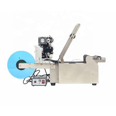 China MT-50P Food Glass Bottle / Jar Manual Adhesive Sticker Plastic Labeling Machine for sale