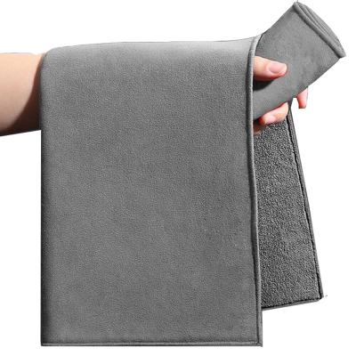 China Durable High Quality Super Absorbent Double Layer Twist Knit Custom Auto Shammy Car Wash Towels Cloth For Cleaning Drying Detailing for sale