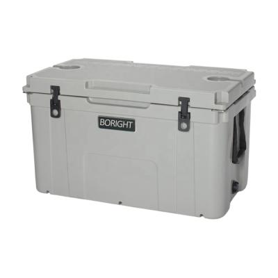 China Portable High Performance 75L Waterproof Ice Cold Containers Beer Chest Cooler Box For Wholesale for sale