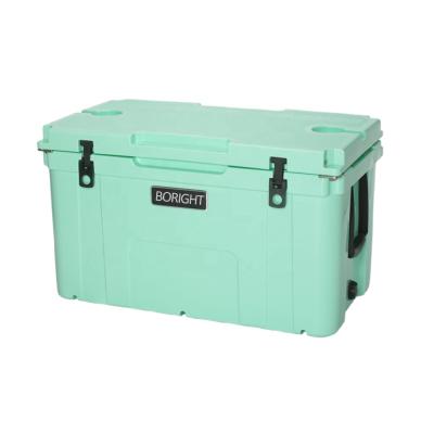 China Waterproof 78QT heavy duty hielera insulated fish storage rotomolded cooler box for outdoor for sale