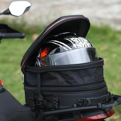 China High Quality CUCYMA Motorcycle Helmet Motor Bag Durable Fast Delivery Waterproof Rear Bag Expandable Motorcycle Tail Bag for sale